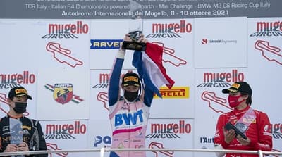 Joshua Duerksen sale victorioso en competición italiana de Fórmula 4