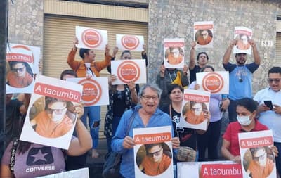 Protesta masiva por megaestafa en Steven Automotores: exigen unificación de causas