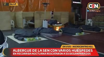Albergue de la SEN llega al tope ante bajas temperaturas