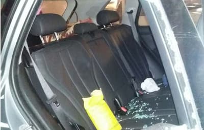 Roban G. 120 millones de camioneta en acto escolar en CDE