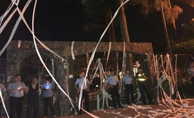 Concejales escrachan a intendente de Limpio