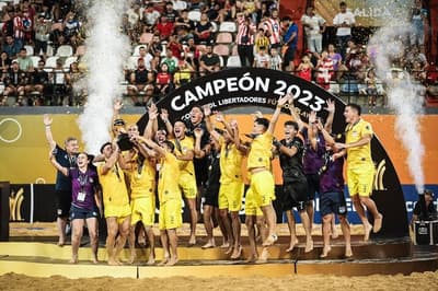 San Antonio triunfa en la Copa Libertadores de Fútbol Playa
