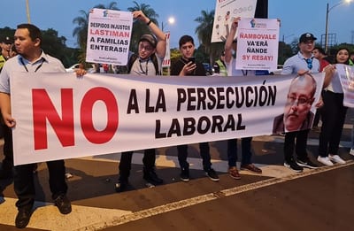 Fiscalía solicita Policía en protesta de Itaipú