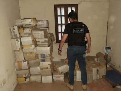 Incautan 1.075 kilos de marihuana que iban a ser destinados a Argentina