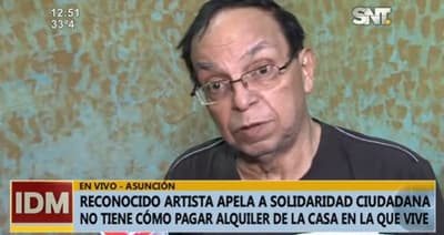 Luis D'Oliveira apela a la solidaridad y aguarda pensión graciable