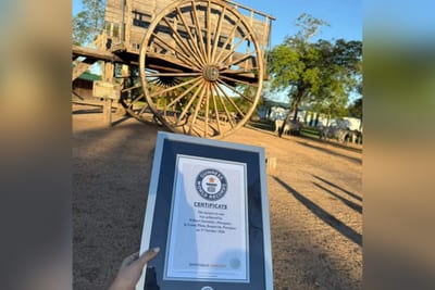 El Chaco logra un Récord Guinness con la carreta más grande