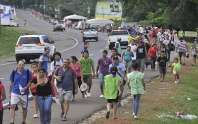 Nuevo itinerario para peregrinos a Caacupé: Garantizan seguridad en Ruta PY02