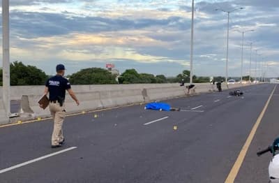 Motociclista pierde la vida en viaducto del corredor Botánico