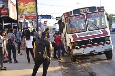 Protestan por derechos en el transporte público