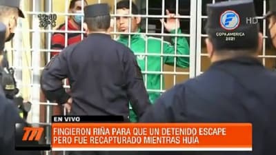 Recapturan a hombre que intentó huir de calabozo en medio de riña