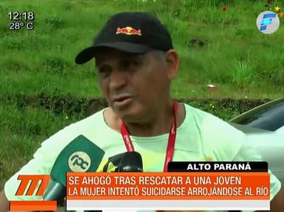Hombre muere ahogado al rescatar a una mujer