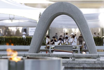 Hiroshima conmemora 81 años del bombardeo atómico con un llamado al desarme nuclear