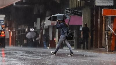 Anuncian chaparrones para este miércoles