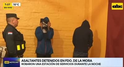 Detienen a sospechosos de asaltar surtidores