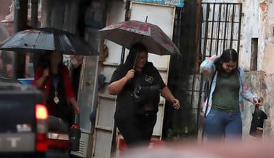 Tormentas eléctricas afectan gran parte del país este sábado