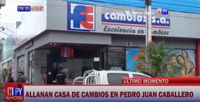 Allanan casas de cambios en el caso de “Miguel Celular”