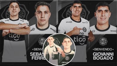 Olimpia presenta a sus tres primeros refuerzos para el Clausura