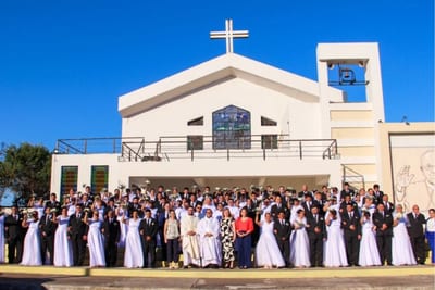 Boda comunitaria en Quyquyhó reunió a 19 parejas