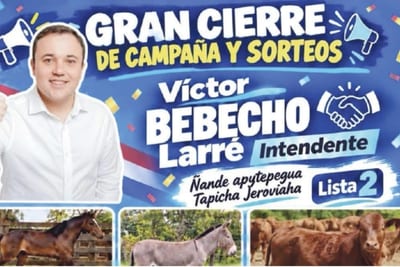 Candidatos preparan cierres con sorteos y shows en Misiones