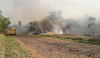 Gran incendio forestal en el Parque Nacional