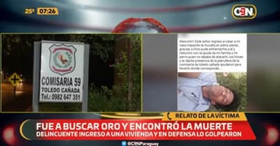 Dueño de casa niega haber golpeado a hombre fallecido en comisaría
