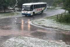 Temporal con granizos afecta a ocho departamentos del país