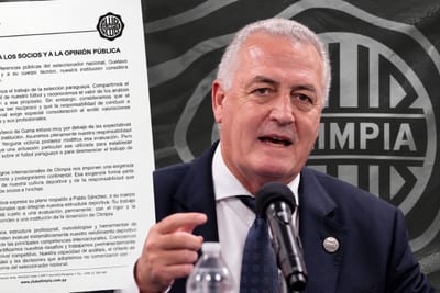 Olimpia emite comunicado tras declaraciones de Alfaro