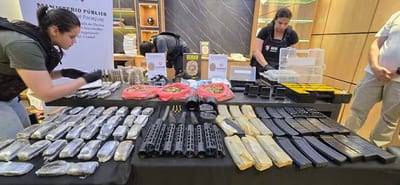 Senad desmantela red que enviaba armas al Comando Vermelho