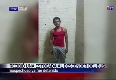 Asaltante atacó a pasajera de un bus