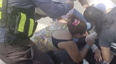 Joven fue atropellada frente al Parque Ñu Guasu tras huir de una presunta agresión por parte de su pareja