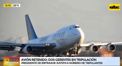 Avión iraní: Presidente de empresa dice que cantidad de tripulantes es normal