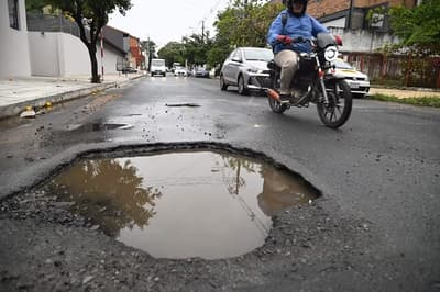 Nenecho entregará Asunción con calles destruidas y basura