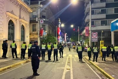 Operativo por Paraguay-Francia dejó detenidos y 25 menores asistidos
