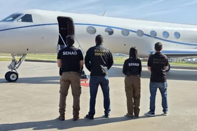 Avión de lujo buscado en Brasil apareció en Paraguay