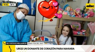 Nahiara urge un donante de corazón ante deterioro de su salud