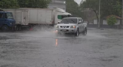 Alerta meteorológica para cuatro departamentos
