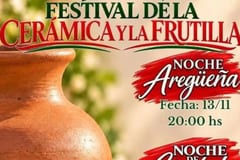 Festival de la Cerámica y la Frutilla en Areguá: dos noches con entrada gratis