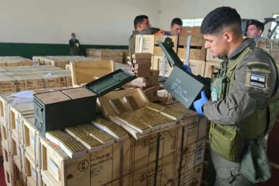 Gobierno compra municiones a EE.UU. por G. 8.200 millones