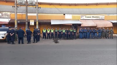 Policía refuerza Pedro Juan Caballero tras ola de sicariatos