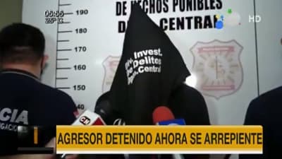 Detenido por golpiza dice estar arrepentido y hasta da consejo