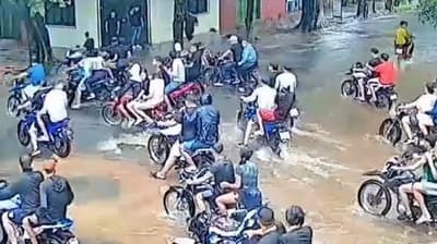Motochorros en “manada” perpetran asaltos a plena luz del día en Lambaré