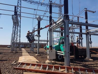 Ande informa cortes de energía a causa de vientos fuertes