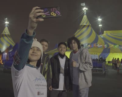 Niños de la fundación Rocio Cabriza conocieron el Cirque Du Soleil