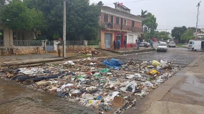 Raudales y basura, una “simbiosis” sin solución