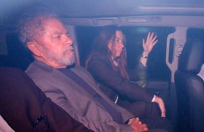 Lula ya está bajo custodia para ser encarcelado