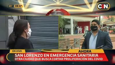Declaran emergencia sanitaria en San Lorenzo por caso de Covid-19