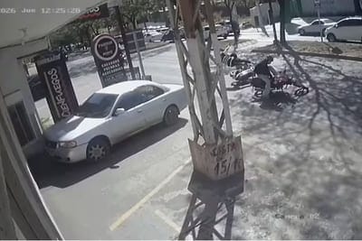 Motociclista quedó en estado crítico tras choque entre tres biciclos en Fernando de la Mora