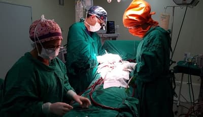 Exitosa extirpación de tumor ovárico gigante en Santa Rosa