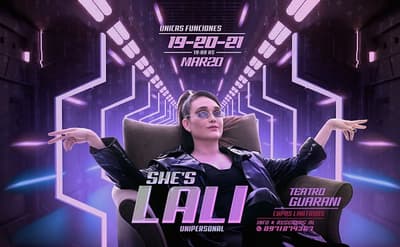 Lali González se despide por un año de las tablas con “She’s Lali”