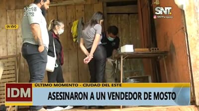 Hallan muerto a vendedor de mosto en su vivienda en CDE